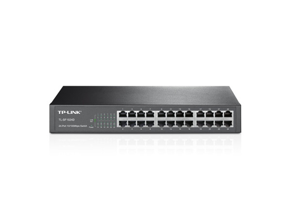 Switch TP-LINK TL-SF1024D 24x RJ4510100MbpsRackmount metalno kuciste' ( 'TL-SF1024D' ) 