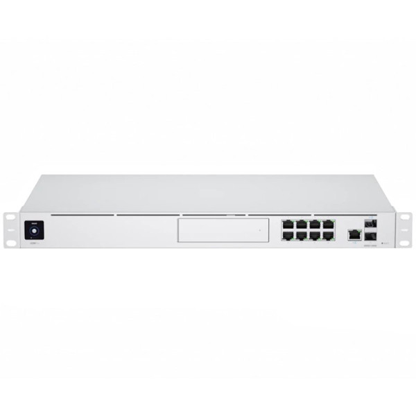 1U Rackmount 10Gbps UniFi Multi-Application System with 3.5'' HDD Expansion and 8Port Switch ( UDM-PRO-EU ) 