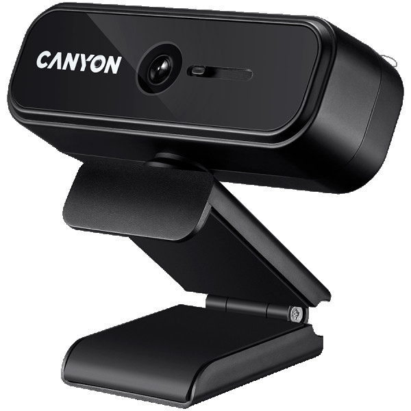 CANYON C2N 1080P full HD 2.0Mega fixed focus webcam with USB2.0 connector, 360 degree rotary view scope, built in MIC, Resolution 1920*1080