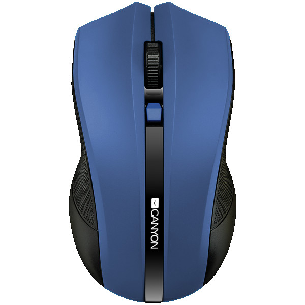 CANYON MW-5 2.4GHz wireless Optical Miš with 4 buttons, DPI 80012001600, Blue, 122*69*40mm, 0.067kg ( CNE-CMSW05BL ) 