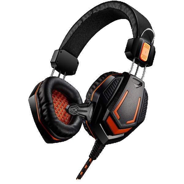 CANYON Gaming headset 3.5mm jack sa mikrofonom and volume control, with 2in1 3.5mm adapter, cable 2M, Black, 0.36kg ( CND-SGHS3A ) 