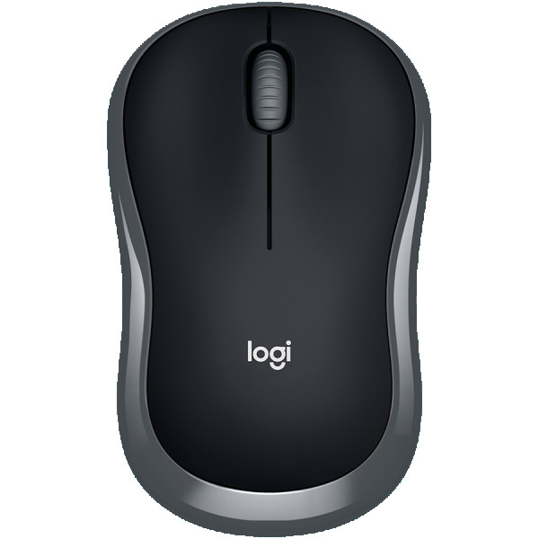 LOGITECH M185 Wireless Mouse - SWIFT GREY - EER2 ( 910-002238 ) 