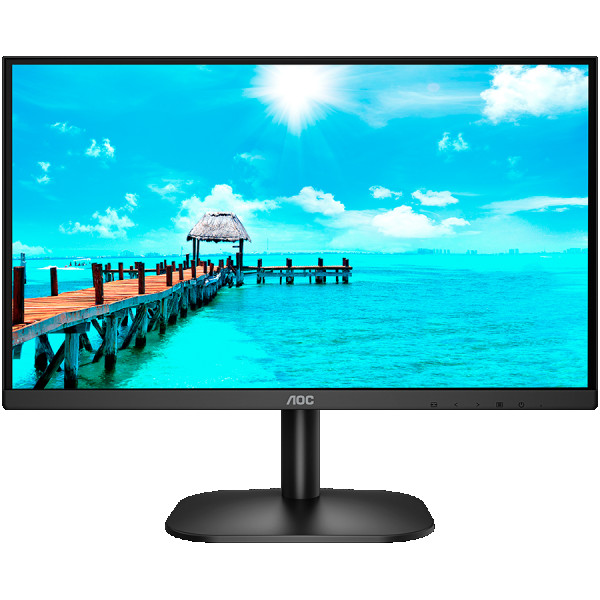 AOC Monitor LED 22B2HEU, VA, 54.6 cm (21.5''), 1920 x 1080 pixels, HDMI, 3000:1, 75Hz, 8 Bit, sRGB 98%, Full HD, LED, 4 ms, Black ( 22B2HEU 