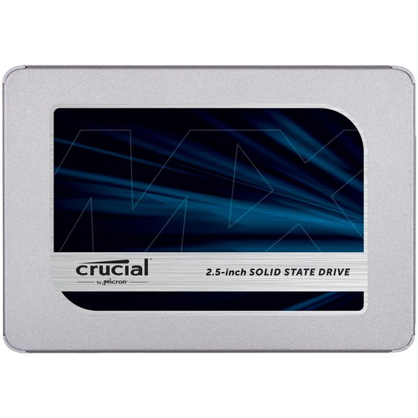 CRUCIAL MX500 2TB SSD, 2.5 7mm, SATA 6 Gbs, ReadWrite: 560510 MBs, Random ReadWrite IOPS 95k90k, with 9.5mm adapter ( CT2000MX500SSD1 )
