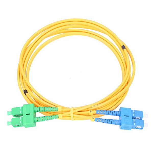 Extralink Patchcord SM SC/UPC-SC/APC Duplex G652D PVC 3.0mm, 2.0m ( 1908 )