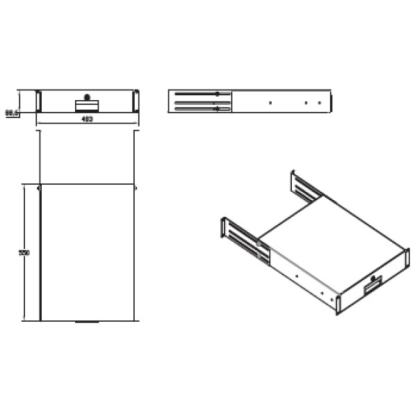 SAFEWELL SWADRAWER-650 ( 2221 )