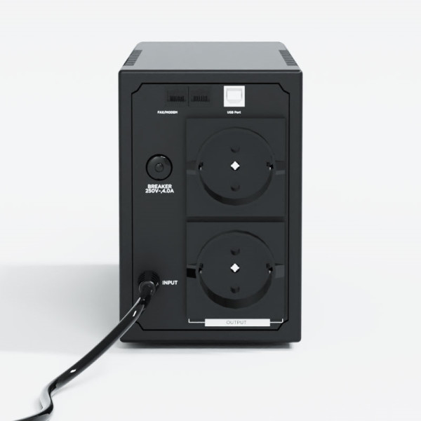 LanPlus UPS 600VA 360W USB+RJ11 2 Schuko ( 2829 )