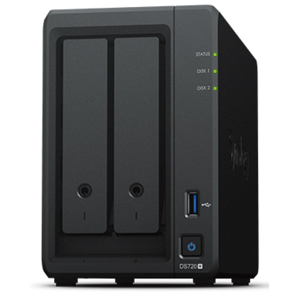 NAS Synology DS720+ Tower 2-bays 3.5'' SATA HDD SSD 2xM.2 ( 3915 )