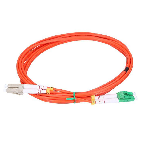 Extralink Patchcord LC/UPC-LC/APC MM OM2 Duplex 3.0mm, 2m ( 4136 )