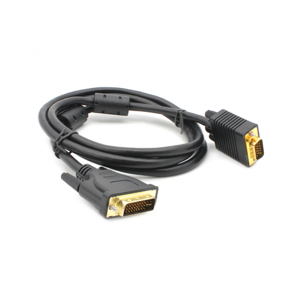 Kabl DVI 24+5 na VGA 1.5m crni JWD-DVI2