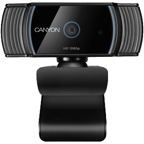 CANYON C5 1080P full HD 2.0Mega auto focus webcam with USB2.0 connector, 360 degree rotary view scope, built in MIC, IC Sunplus2281, Sensor