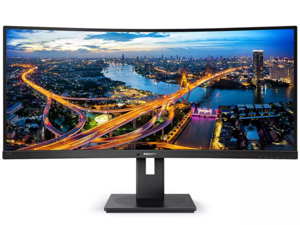 Monitor PHILIPS 346B1C00 34''VA,21:9,zakrivljen3440x1440100Hz4ms GtGHDMI,DP,USB,LANzvučnici' ( '346B1C00' ) 