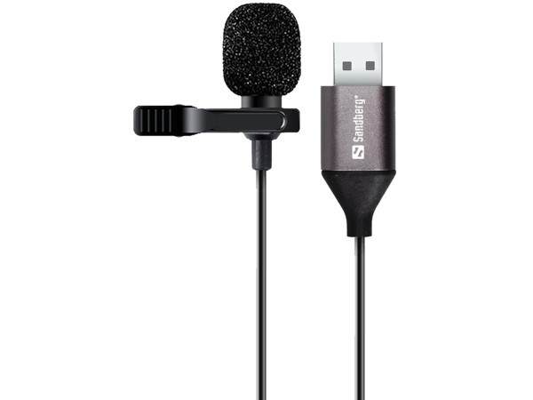 USB streamer mikrofon sandberg Clip 126-19