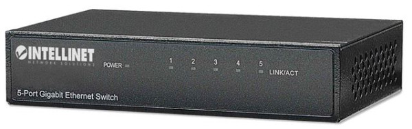 Intellinet Switch 5-Port Neupravljiv Gigabit Ethernet 530378