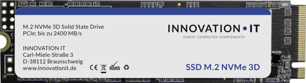 SSD M.2 512GB InnovationIT Performance NVMe 00-512111
