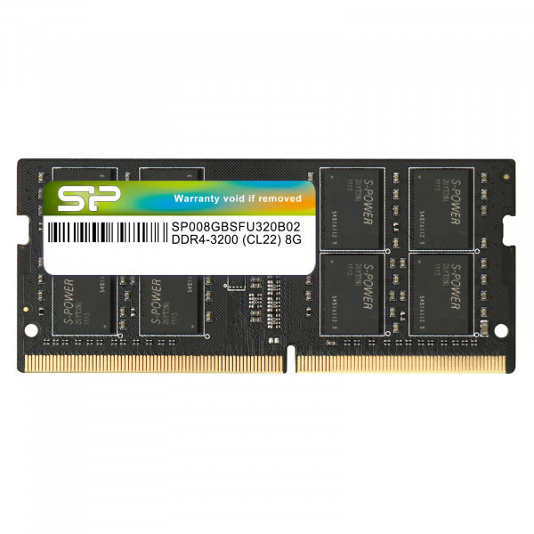 RAM SODIMM DDR4 8GB 3200Hz Silicon Power SP008GBSFU320X02