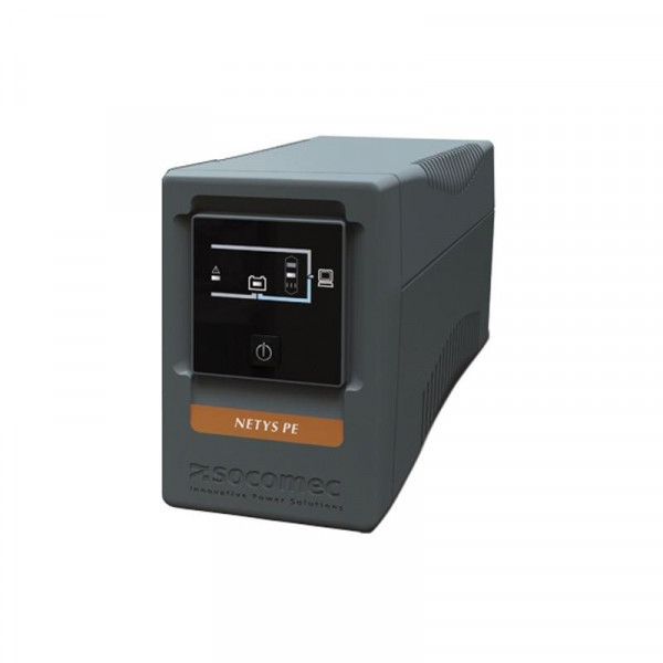 UPS Socomec NeTYS PE 850VA480W 230V 5060HzAVRSTEPWAVERJ45USB