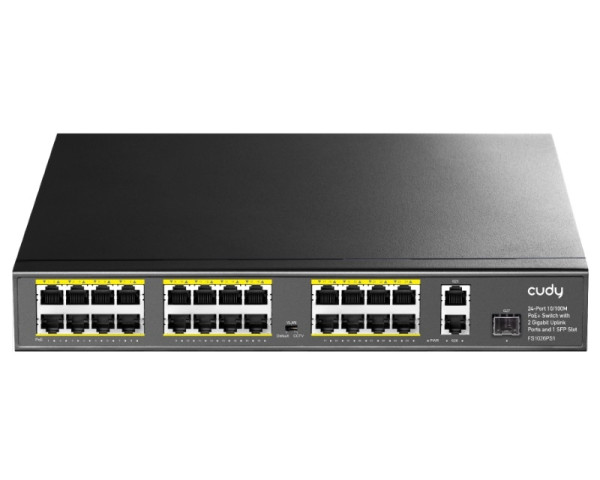 CUDY FS1026PS1 PoE+ 26port switch