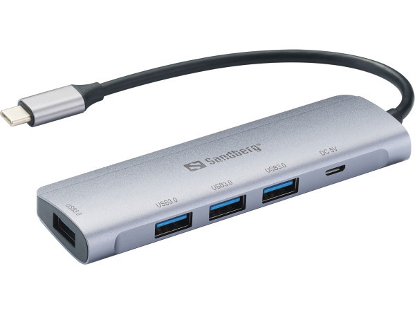 USB HUB 4 port Sandberg USB-C - 3.0 336-20