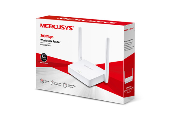 Mercusys MW301R, 300Mbps Wireless N Router ( 1131 )