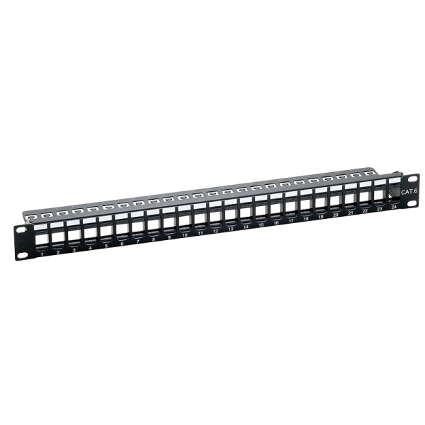 Logilink 19' Patch Panel 1U, prazan, sa nosačima kabla NK4043 ( 2401 )