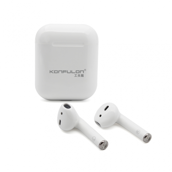Bluetooth slusalice Konfulon Airpods Airblue X bele