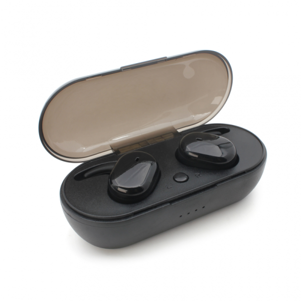 Bluetooth slusalice Airpods TWS04 sport crne