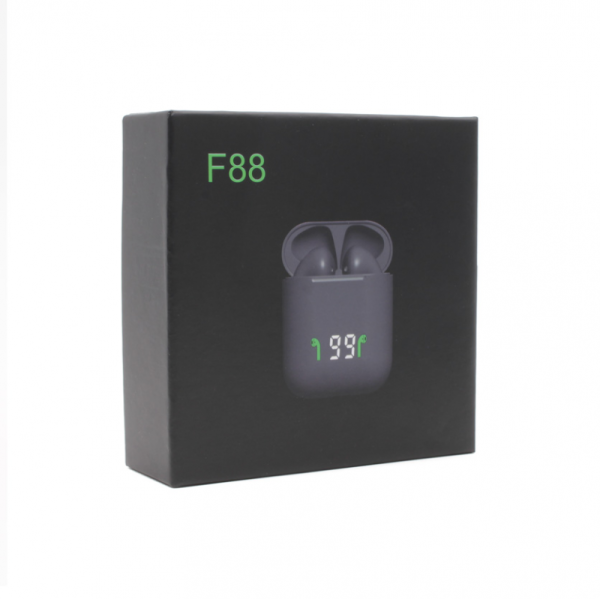 Bluetooth slusalice Airpods F88 crne