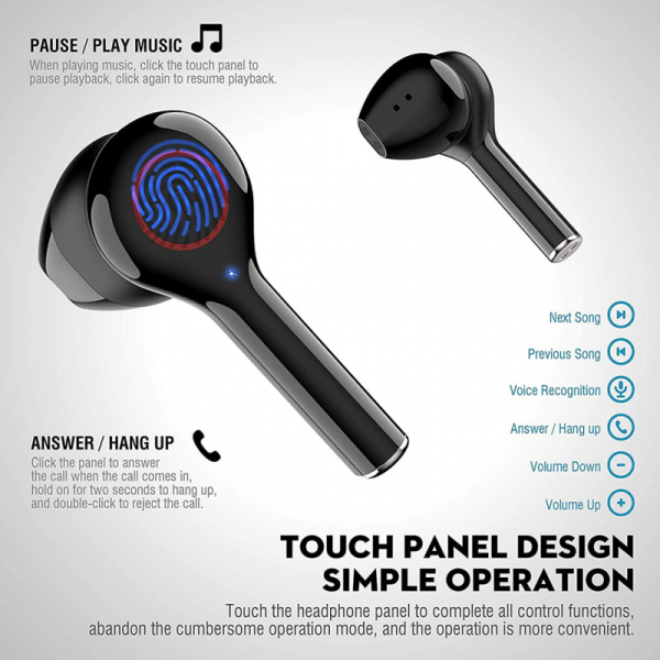 Bluetooth slusalice Airpods L31 Crne