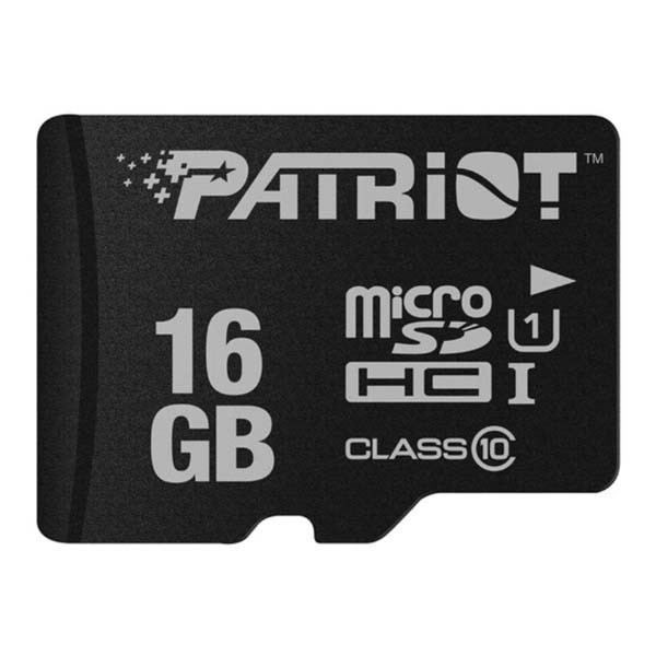Micro SDHC 16GB Patriot Class 10 LX Series UHS-I CL10 PSF16GMDC10