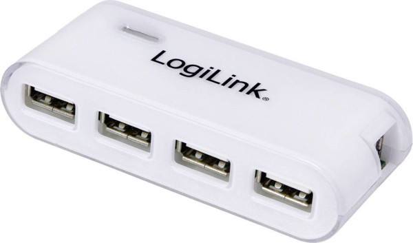 LogiLink USB 2.0 HUB, 4-Port, beli ( 4444 )
