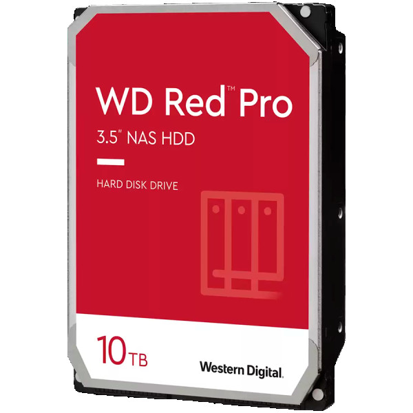 HDD Desktop WD Red Pro (3.5, 10TB, 256MB, 7200 RPM, SATA 6 Gbs) ( WD102KFBX )