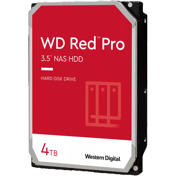 HDD Desktop WD Red Pro (3.5, 4TB, 256MB, 7200 RPM, SATA 6 Gbs) ( WD4003FFBX ) 