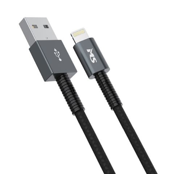 KABL MS USB-A 2.0 ->LIGHTNING, 1m, MS, crni