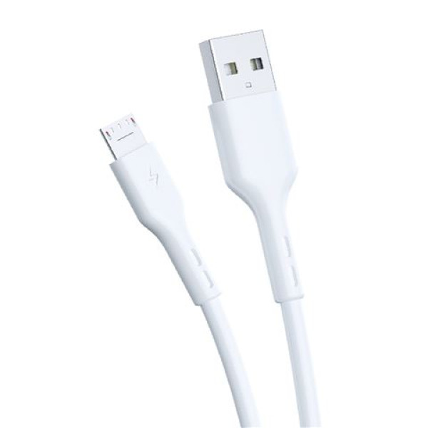 KABL MS 3A USB-A 3.0-> microUSB, 2m, beli