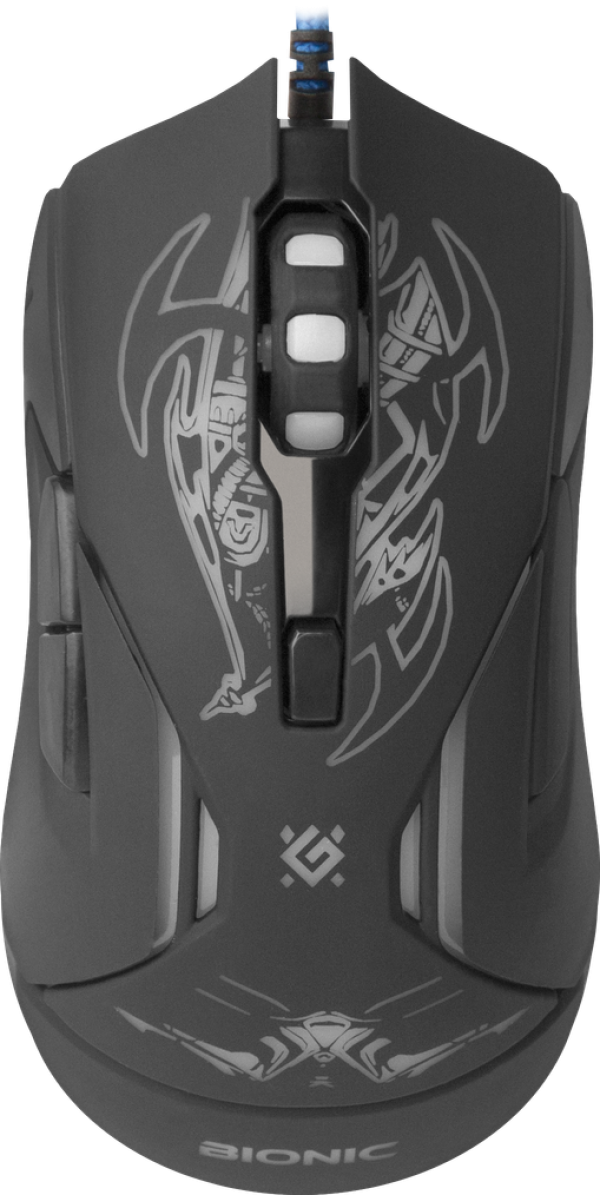 Miš Defender Bionic GM-250L žični USB, Gaming Crni