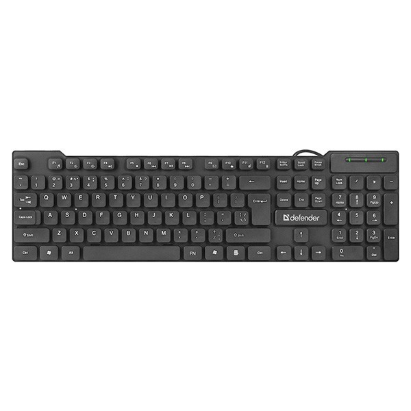 Tastatura Defender OfficeMate HB-260 US USB, žična, crna