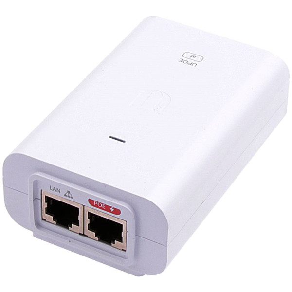 U-POE-AF is designed to power 802.3af PoE devices. U-POE-AF delivers up to 15W of PoE that can be used to power U6-Lite-EU and other 802.3a