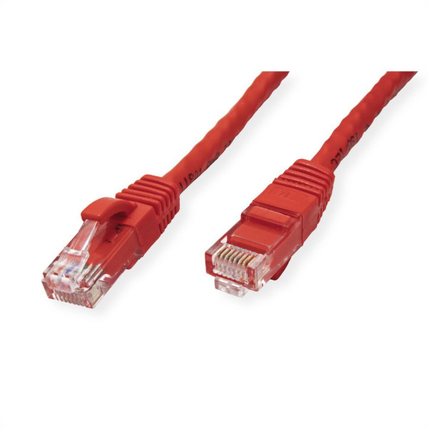 Secomp Value UTP Patch Cord Cat.6A Class EA red 0.3m ( 4215 )
