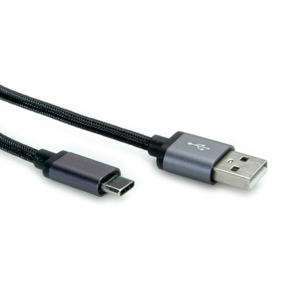 Secomp Roline USB2.0 Cable C-A, M/M, black, 1.8 m ( 2168 )