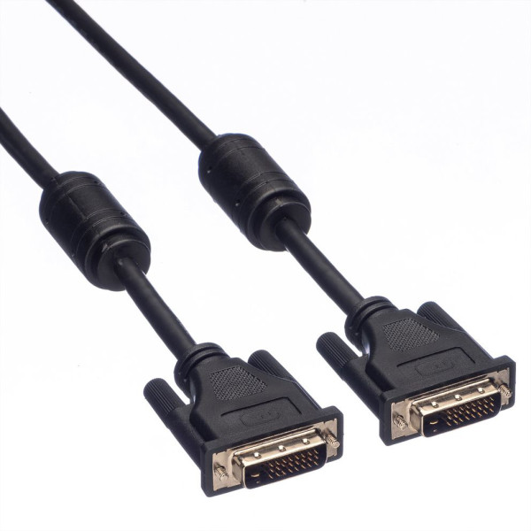 Secomp Monitor DVI Cable, DVI M - DVI M, (24+1) dual link 2.0m ( 1625 )