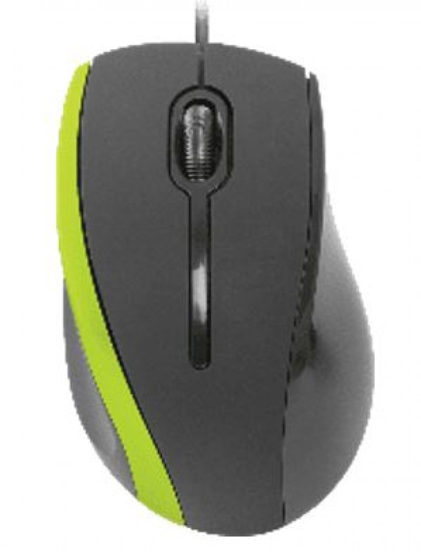 Miš Defender MM-340 žični USB, crno-zeleni