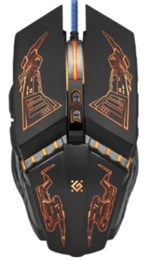 Miš Defender Halo Z GM-430 gejmerski žični USB, sivi