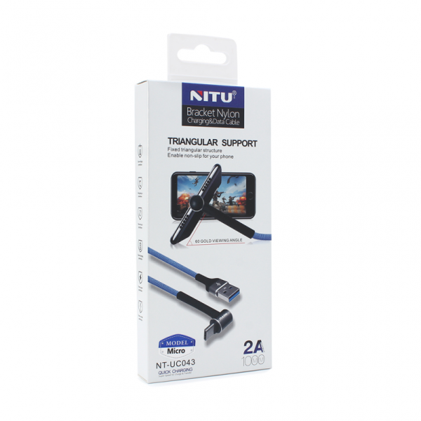 Data kabl NITU UC043 micro USB crveni 1m