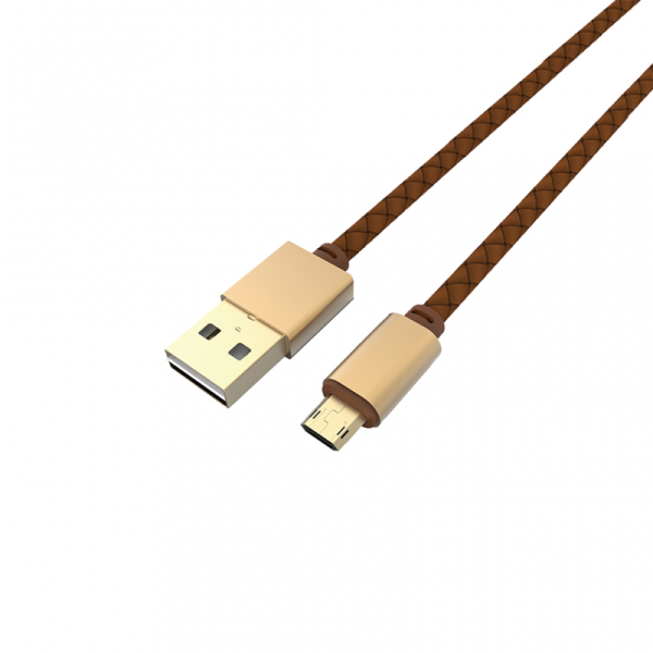 Data kabl LDNIO LS25 micro USB zlatni 1m