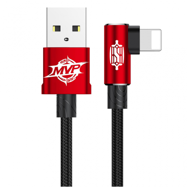 Data kabl Baseus MVP Elbow za iPhone crvena 1m