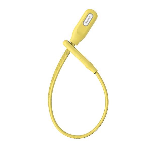 Data kabl Baseus Bracelet Type C zuti 0.22m