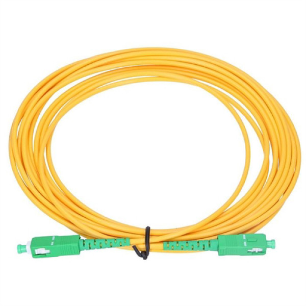 Extralink Patchcord SC/APC-SC/APC SM G652D Simplex 3.0mm 1m ( 4687 )