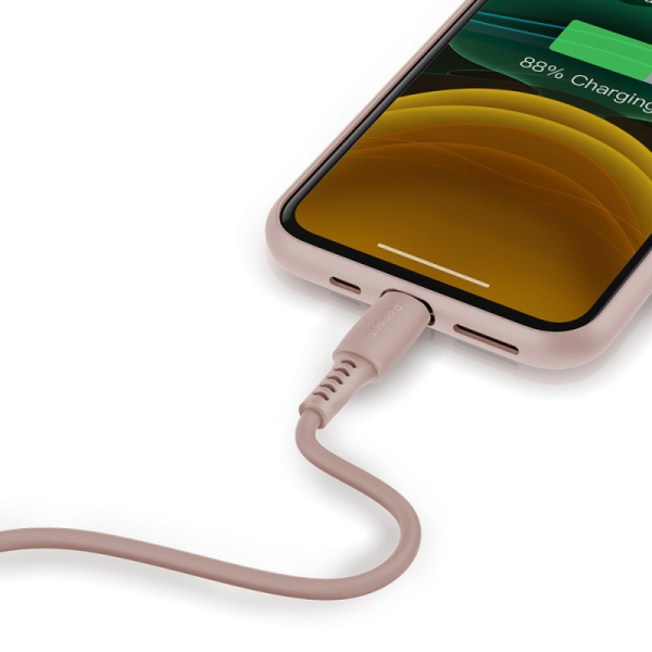 Data kabl Baseus Colorful za iPhone roze 1.2m