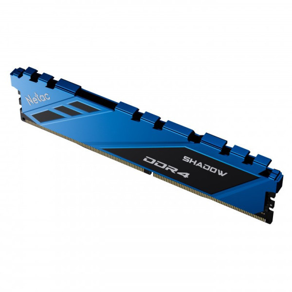 RAM DDR4 8GB 3200MHz Netac Shadow C16 Blue NTSDD4P32SP-08B
